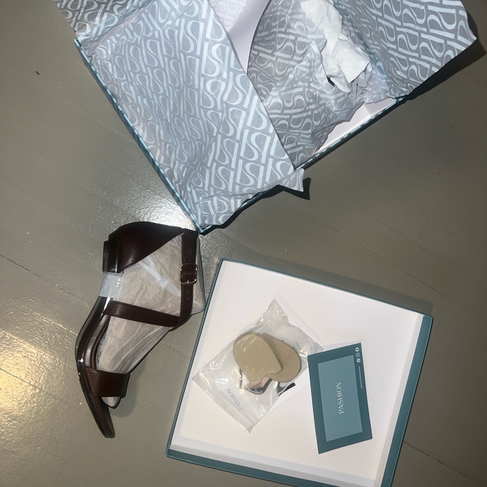 Pashion Footwear Brown Heels